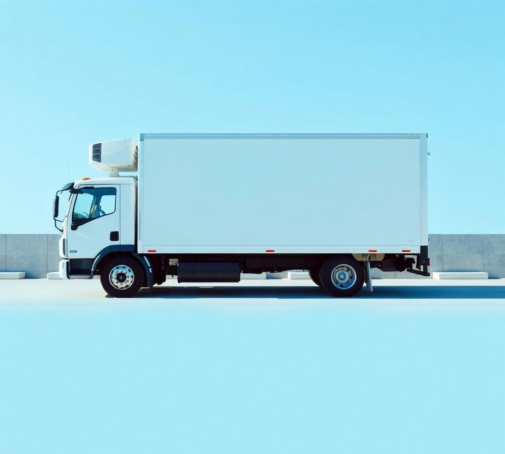 Viatura de distribuição refrigerada